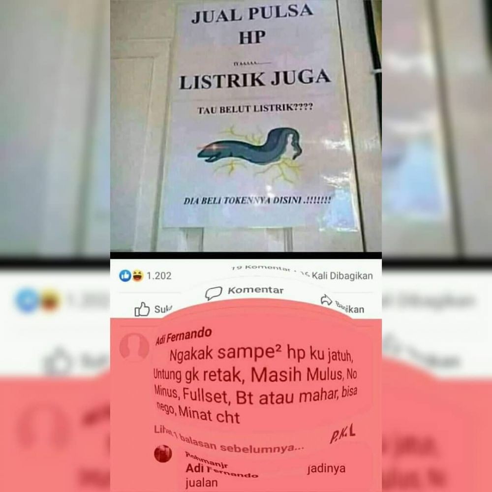 Potret Kocak Cari Kesempatan dalam Kesempitan