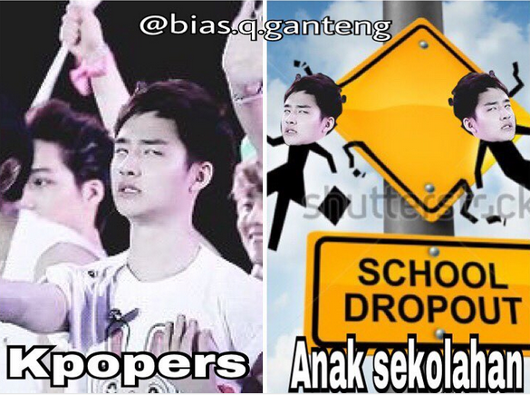 Meme Kocak Perbedaan KPopers dan Non KPopers