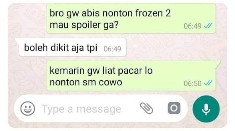 Chat Kocak Prank Teman Ini Endingnya Bikin Tertipu