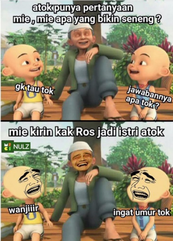 Meme Lucu Upin Ipin Yang Bikin Ngakak Lawak Dulu