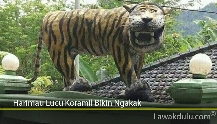 Harimau Lucu Koramil Bikin Ngakak