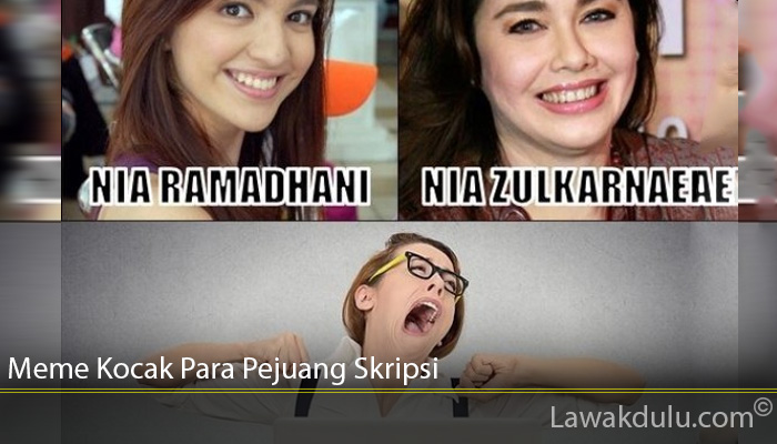 Meme Kocak Para Pejuang Skripsi